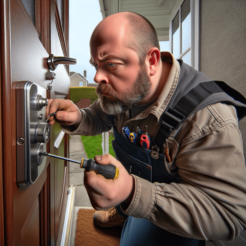 Can a locksmith open a locked door